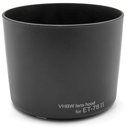 vhbw Gegenlichtblende für 72mm Objektiv | Rund, Bajonettverschluss