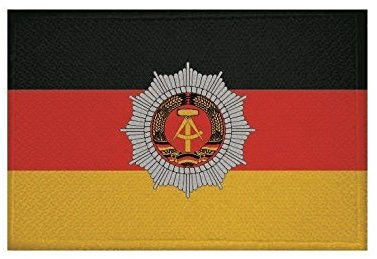 U24 Aufnäher DDR Volkspolizei Fahne Flagge Aufbügler Patch 9 x 6 cm