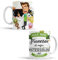 Taza Aquí Bebe el Mejor Bacteriólogo del Mundo/Taza aqui Bebe un Super Bacteriólogo/Taza Personalizada con Nombre/Taza Regalo Original para Bacteriólogo - Taza de cerámica de 350 ML