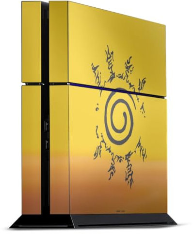 DeinDesign Skin Compatibile con Sony Playstation 4 Pellicola Adesivi Naruto Shippuden Prodotto Ufficiale su Licenza Uzumaki