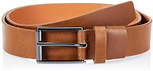 Strellson Premium Herren 3206 Gürtel, Cognac, 90