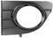 Griglia sinistra paraurti anteriore con sede fendinebbia verniciatametal/dark, compatibile con FIAT PUNTO EVO dal 10/2009