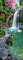 A.Monamour Türtapete Selbstklebend Türfolie Türposter 3D Holzbrücke Kirschblütenbaum Wasserfall Schwäne In See Naturlandschaft Vinyl Folie Türdeko Tapete Wandbild Türaufkleber Türtattoo 90 x 200 cm