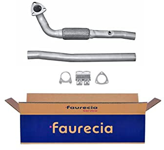 HELLA 8LA 366 000-641 Abgasrohr - Easy2Fit® Kit - vorne - zweiteilig - Set mit Anbauteilen