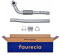 HELLA 8LA 366 000-641 Abgasrohr - Easy2Fit® Kit - vorne - zweiteilig - Set mit Anbauteilen
