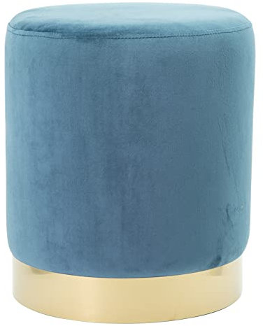 Casa Collection Pouf, Blu, 40 cm x 45 cm