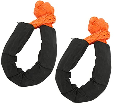 Ganci Traino 13 mm Soft Grillo Portatile per SUV (Arancione)