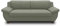 DOMO. collection Panama Canapé 3 Places, Canapé 3 Places, Ensemble 3-2-1 Canapé 91 x 207 x 80 cm (LxPxH) Vert