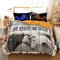 Bettbezug 3D Allergie Vorbeugen Pferd Bettwäsche Jugendliche Jungen Weich Und Bequem Kissenbezug Mit Zwei 80X80Cm 3D Drucken Bettwäsche 200X200 Junge Mit Reißverschluss Superfeine Faser