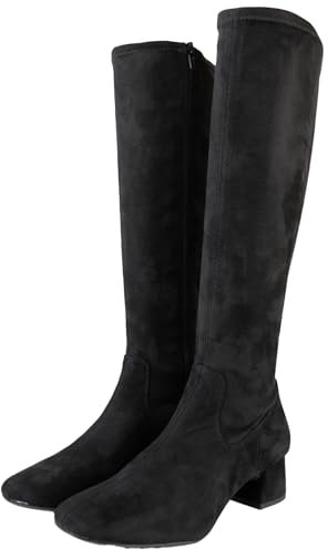 Unisa Damen Stiefeletten Schuhe Lapes Stiefel Veloursleder Elegant Freizeit uni