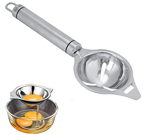 YEEKIDAIJ Egg Yolk Separator Egg White Separator Egg Separator Egg Yolk White Use for Home Kitchen, YI KAI-0111
