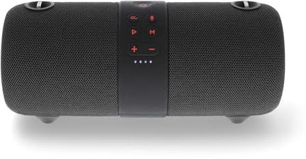 Nedis Bluetooth-Lautsprecher SPBT2480BK – 40 W Stereo – 6,5 Std Akkulaufzeit – Freisprechfunktion – IPX6 – Koppelbar – Schwarz