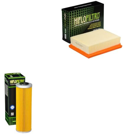 DB PARTS Kit filtro aria e filtro olio compatibile con KTM 1290 Super Duke R 2014-2018
