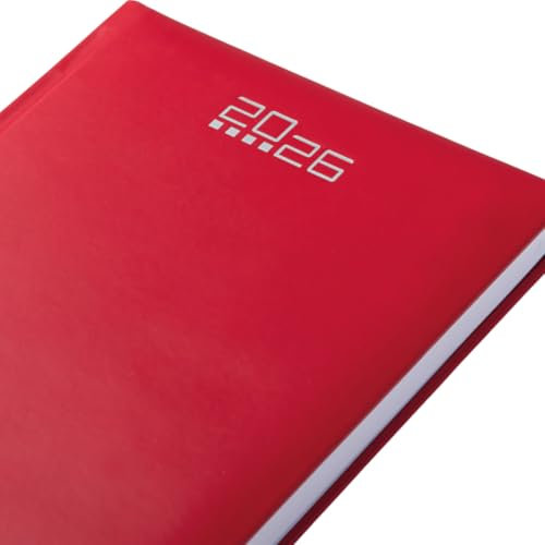 Sunrise Kalender 2025 | Abmessungen 21 x 15 cm (Rot)