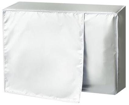 Housse de protection pour climatiseur extérieur, housse de protection universelle pour climatiseurs extérieurs, tissu double imperméable et protection UV (80*30*57cm)