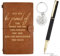 PTJJXA PU Leder Notizbuch Vintage Nachfüllbar a6, Tagebuch a6 mit Stift und Schlüsselanhänger, Notizbuch a6 Nachfüllbar, Notizbuch Vintage Reisetagebuch Leder für Schule, Business, Büro (Khaki)