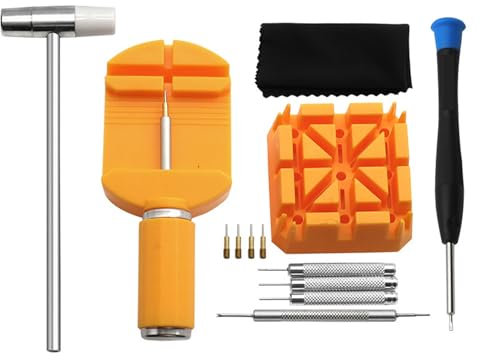 Precisions Werkzeugsätze Zum Entfernen Von Uhrenarmbandgliedern 19-teiliges Set Für Schnelle Anpassungen Und Reparaturen Von Uhrenarmbändern