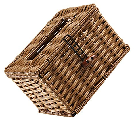 PHENOFICE 1 Stück Karton Tissue-Box Taschentuchhalter für zu Hause Trinkhalmspender Autodekoration Storage Boxes aufbwahrungs-Box Entzückender Taschentuchhalter Gewebehalter Plastik Brown