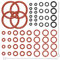 KASURE Lot de 60 Joints Toriques pour Machines à Café Philips Saeco, Soupape de support, Valve d'écoulement, Compatible avec Philips Saeco Gaggia Spidem etc