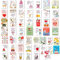 Postkarten Set 50 Karten mit Sprüchen Motiven Zitaten Lebensweisheiten Karten, Motivationskarten mit Sprüchen für Mehr Achtsamkeit, Mutmacher Geschenk, Achtsamkeit Geschenk