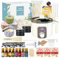 LINGQIAN Kit para hacer velas DIY, crisol eléctrico con pico, 8 latas para velas, 8 aceites aromáticos, kit de hacer velas profesional con bolsa de transporte