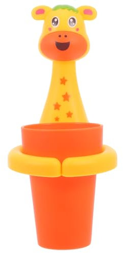 Cabilock Kinderzahnbürstenhalter Wandmontage Aus Bruchfestem Kunststoff Abnehmbarer Zahnputzbecher Mit Halterung Ohne Bohren Für Badezimmer