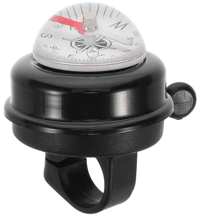 TOBBOMEY Kids Bell Child Mini Bicycle Bell Robust Design Bike Accessories Sharp Sound and Compass for Boys Girls