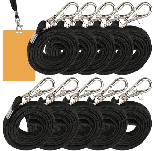 Zasdvn Lanyards für Kreuzfahrtkarten, Cruise Lanyard für Schiffskarten | 10x Lanyard Cruise Card Holder,Basketball -Schiedsrichterhalshalle Camping Überlebens Pfeife für Beamte