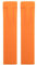 BDNJN 20 mm Silikon-Uhrenarmbänder für Tissot T048.417 Uhrenarmband T-Race T-Sports Uhrenarmbänder, wasserdicht, weiches Gummi, 21 mm Armband(Orange No buckle,21MM)