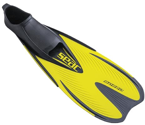 SEAC Speed, Pinne Snorkeling per Donna, Uomo e Bambino a Scarpetta Chiusa