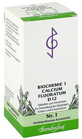 Biochemie 1 Calcium Fluoratum D 12 Tabletten