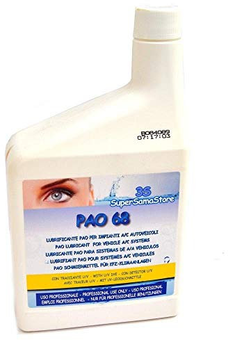 Cartechnic Klima PAO68 1 Ltr Kompressoröl KLIMAANLAGENÖL + UV-Kontrastmittel