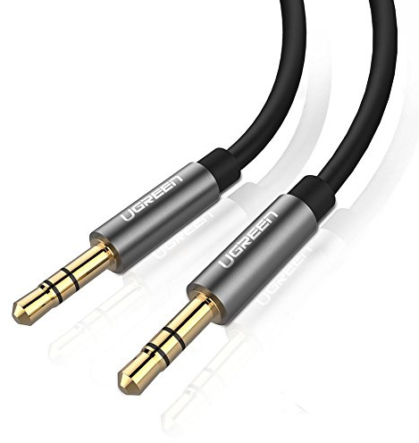 UGREEN 10733 1 m 3.5 mm 3.5 mm BLACK AUDIO CABLE – AUDIO CABLE (3.5 mm, Male, 3.5 mm, Male, 1 m, Black)