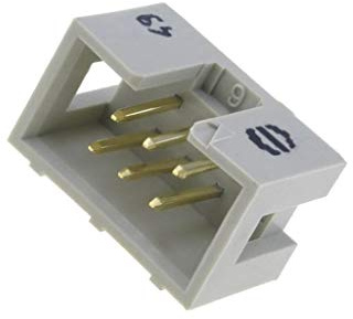 2X 09185067324 Buchse IDC männlich PIN: 6 gerade THT 2,54mm System: 2x3 HARTING