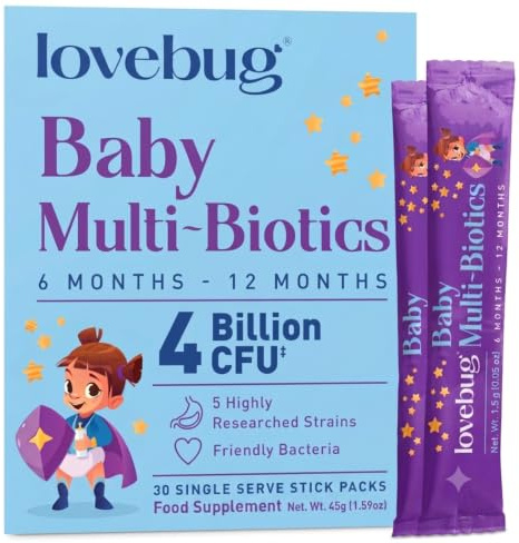 Lovebug Baby Multibiotic Powder, 30 Sachets