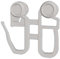 Schleuderwagen mit Gardinenhaken zur Befestigung von Schleuderstab | 8 mm Rolle | für 4mm Deckenschienen wie MHz oder SM-Plus | 5 Stück