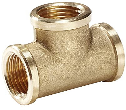 H2O-Flex® Gewindefitting 1“ T-Stück Messing Fitting
