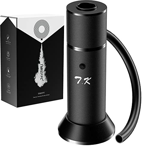 TMKEFFC Smoking Gun Portable Smoker Infuser, Handheld Cocktail Smoke Food Smoker for Meat, Sous Vide, Grill, BBQ, Drinks, Cheese, Black