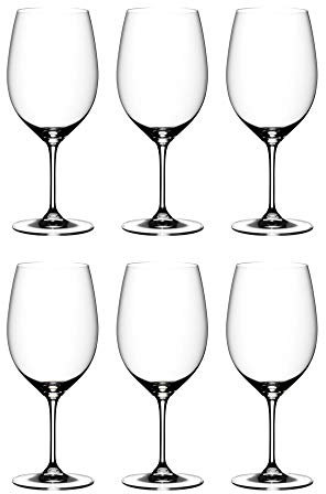 Riedel Cabernet/Sauvignon Weinglas, transparent, 6 Stück