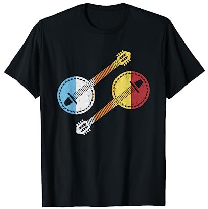 Bluegrass Banjo Music Lover Banjo Guitar T-Shirt
