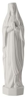 Gift Company - Vase, Blumenvase - Madonna - Porzellan - weiß - 3,7 x 15 x 3,6 cm