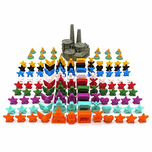 BGExpansions Komplettes Upgrade-Pack für Scythe – 121 Teile, SCYT015