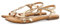 GIOSEPPO Femme Lamim Sandale, Or, 37 EU