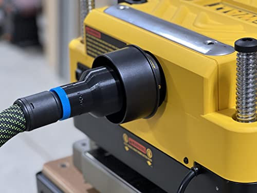 Schlauchadapter kompatibel mit Festool 27 mm Schlauch auf Dewalt 735 Hobelmaschine