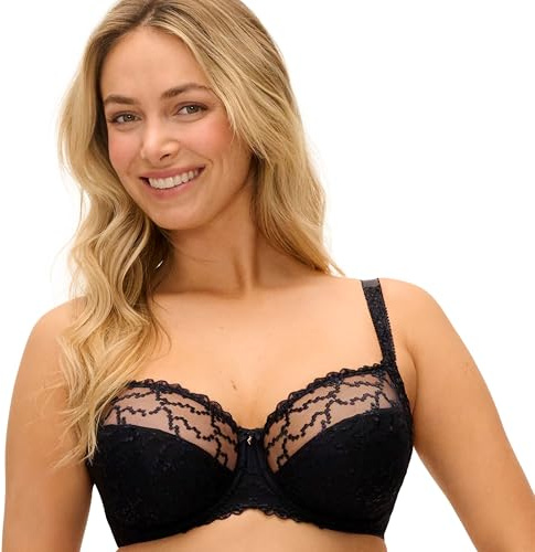 Fantasie Envisage Full Cup Side Support Bra Black Black 34G