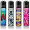 Clipper Feuerzeug 4er Set: (Tie Dye)