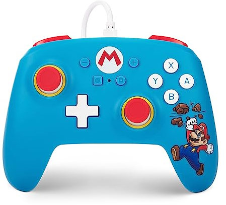 Controller cablato PowerA per Nintendo Switch - Mario frantumatore di mattoni