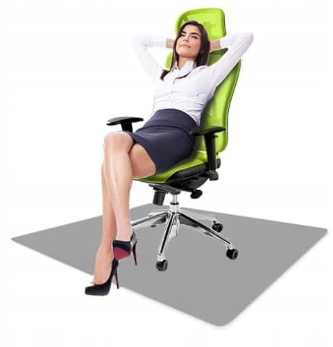 Zolta Schreibtischunterlage - Praktisch Mauspad XXL - Schreibtisch Unterlegmatte - Wasserdicht Desk Mat - Schreibtisch Unterlage - Büro Zubehör - Schreibtisch Zubehör - 90x120 Grau