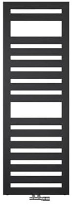 Zehnder Metropolitan Design Heizkörper MET-120-040, ZM201240B300000, Heizkörper: Schwarz RAL 9005