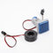 WIIYENA AC Voltage Amperemeter Gauge Dual Display Signal Indicator, Optionale Farben (rot, blau, grün, gelb, weiß), Einbauöffnung 22 mm (rot)